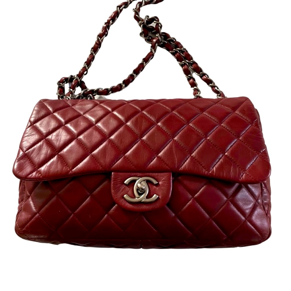 Jumbo Classic Single Flap Bag